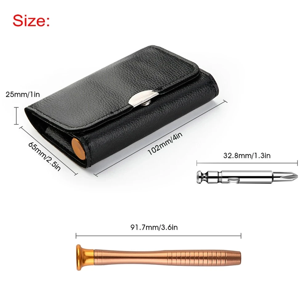 25-in-1 Mini Screwdriver Repair Tool Kit , Pentalobe 0.8 1.2 P5 Torx T5 Screwdrivers for MacBook Pro Watches Glasses iPad