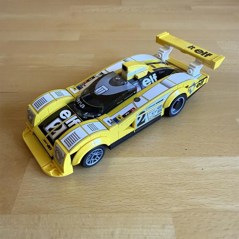 

MOC-218141 Новый классический A442B суперкар гоночный строительный блок модель, 238 деталей, детский строительный блок на день рождения для мальчиков, игрушка в подарок