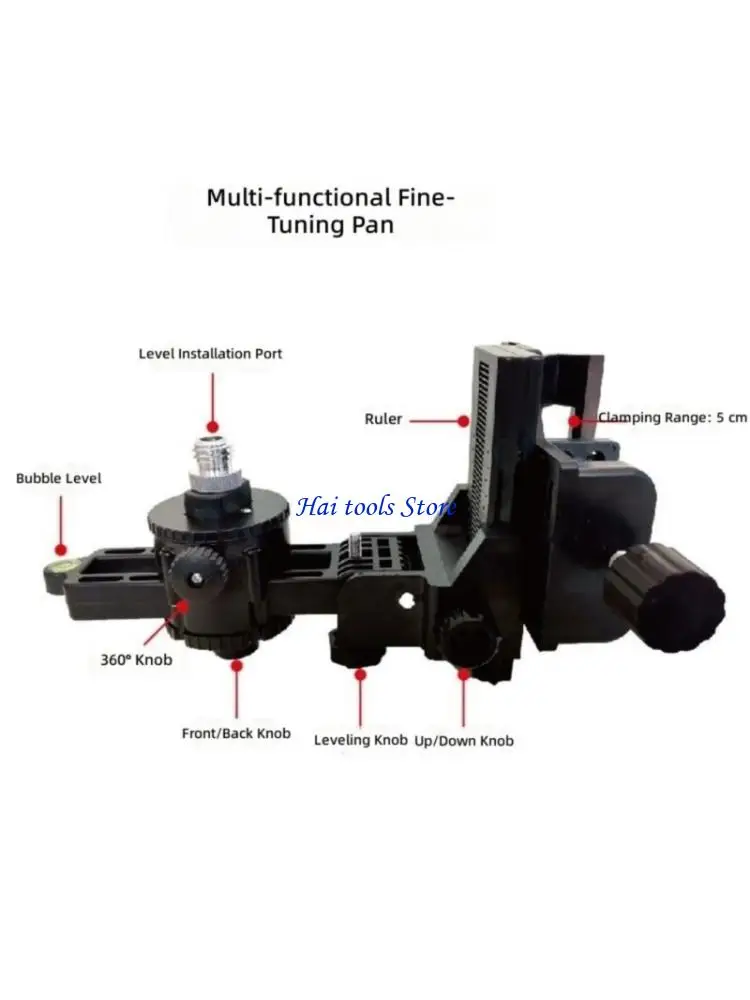 

X37E Ergonomic Support Bracket For Precise Positioning Of Lasers Measuring Devices