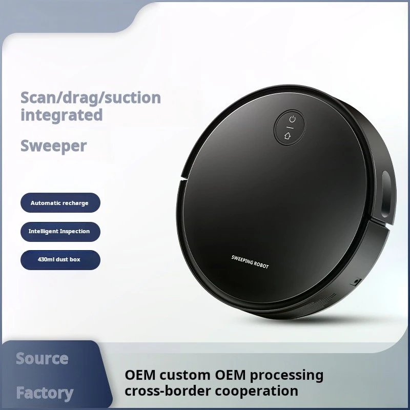 2025 Robot di pulizia intelligente - Spazzatrice, scopa e aspirapolvere automatica 3 in 1 per uso domestico F4-01 con ricarica automatica