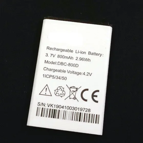 

New 800mAh Dbc-800d High Quality Battery for Doro 6030 / 6031 6526 5031 Doro PhoneEasy 507, 509, 510, 515, 530X, 715 CELL PHONE