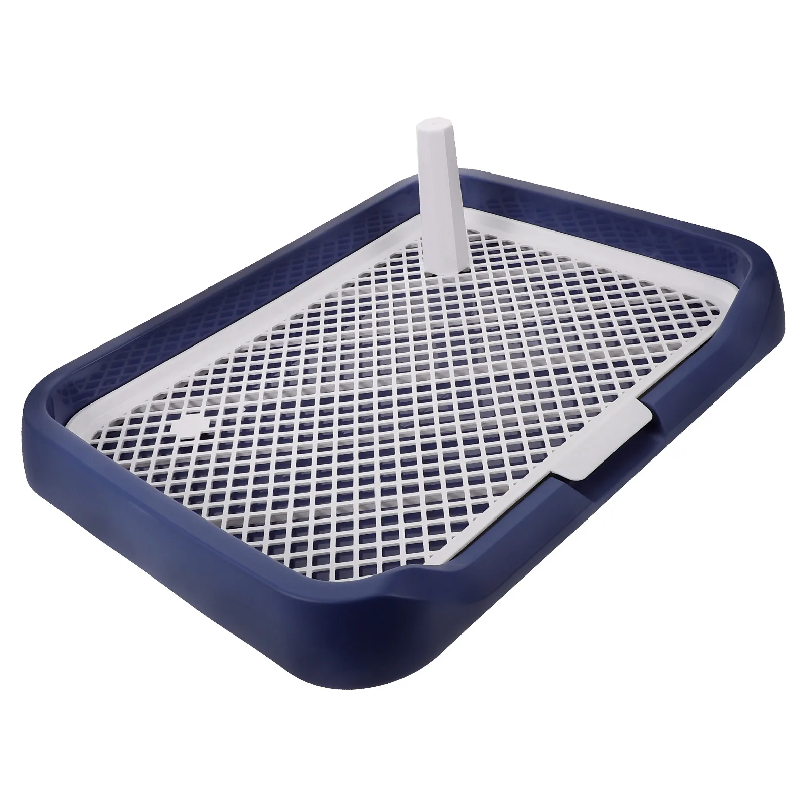 

Dog Toilet Blue Small Size Easy Large Capacity Splashproof Puppy Indoor Potty Training Tray Pet Urinal Sand Basin Dog Pee