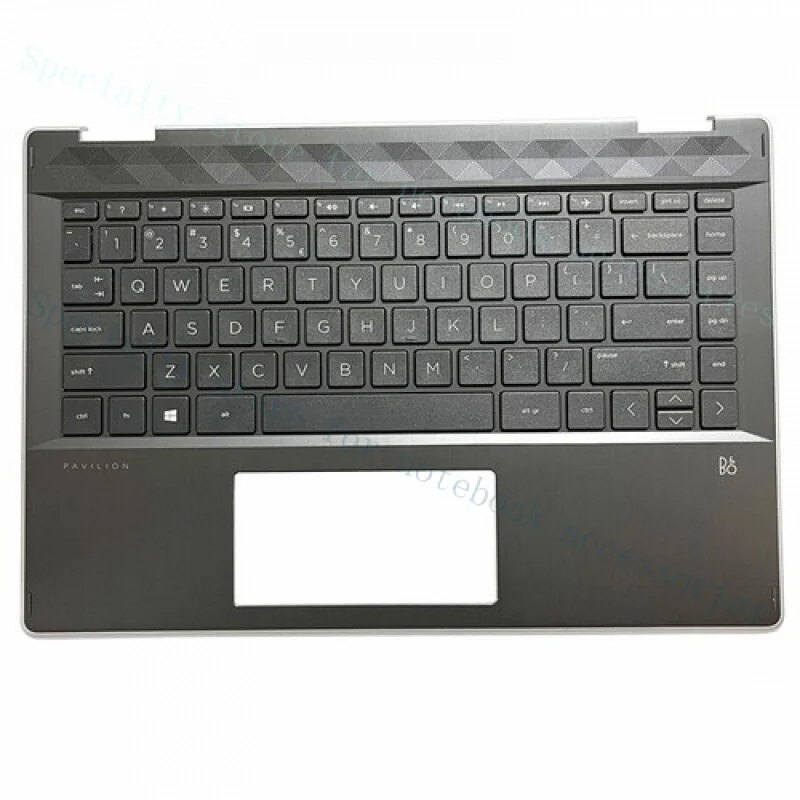 

A+ For HP Pavilion X360 14-DH TPN-W139 M35769 Palmrest Cover No-Backlit Keyboard