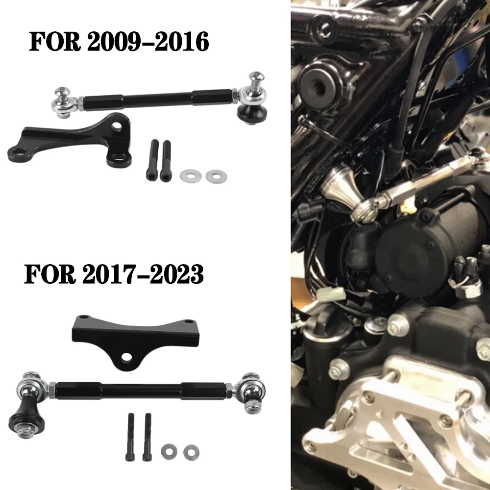 

Motorcycle Black Anodized Frame Stabilizer For Harley Touring CVO Electra Glide Road Glide Road King 2009-2016 2017-2023