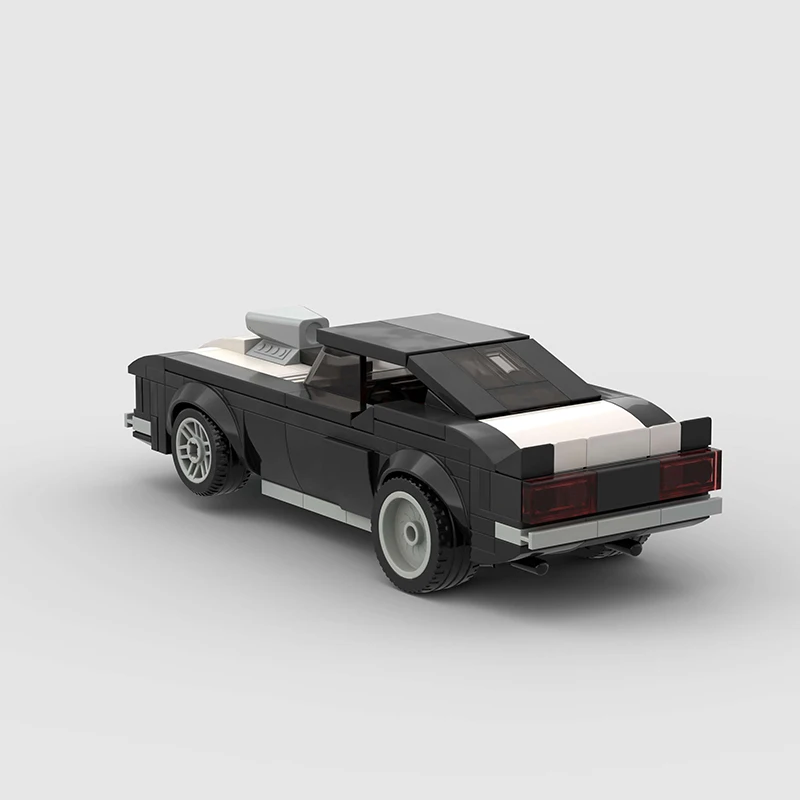 Camaro Z28 City MOC Car Racing Model Building Block Speed Champions Super Race F1 Technical Vehicle brick Christmas Gift Toy