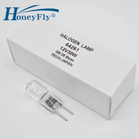 HoneyFly G6.35 Halogen Lamp 12v 30W 64261 Visual Ophthalmic Bulb Warm White For Medical Microscope Optical Instruments