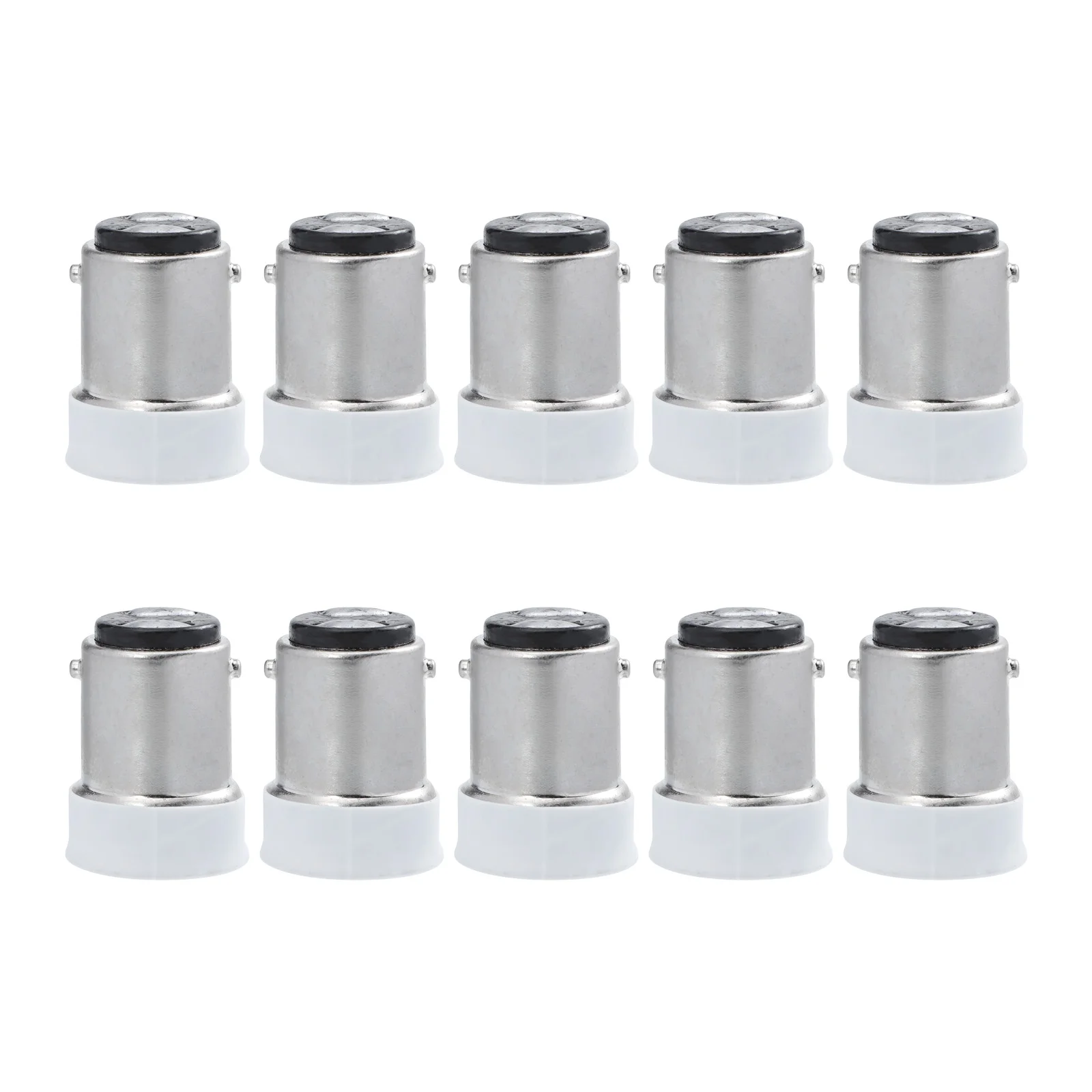 

10pcs Lamp Head Converter B15 to E12 Lamp Holder Converter Useful Lamp Adapter light bulb converter light bulb converter socket