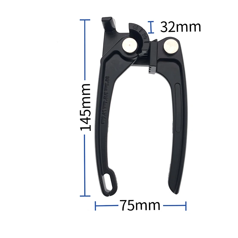 Imagem -04 - Tubular Crimping Tool Copper Pipe Bender Fuel Brake Pipe Hand Tool 90 ° em 16 8