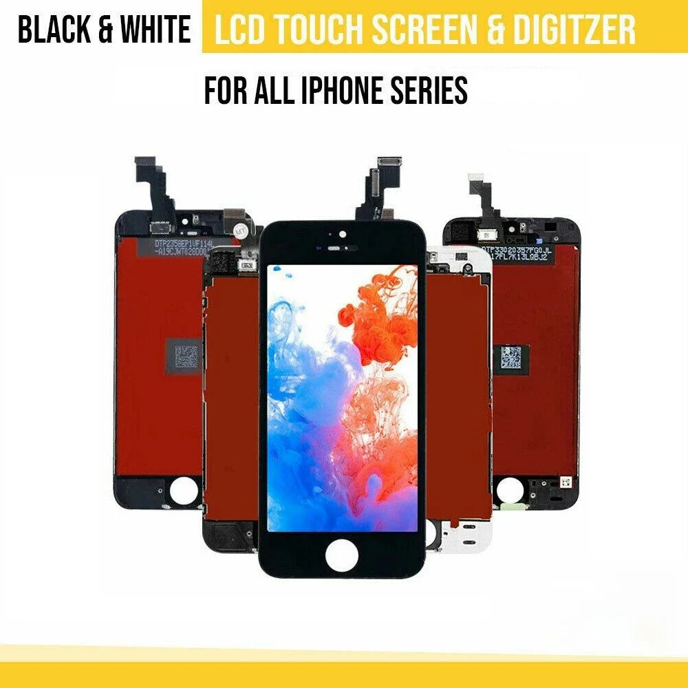 LCD Digitizer Touch Screen Display Assembly  Replacement  For iPhone 5 6 7 8