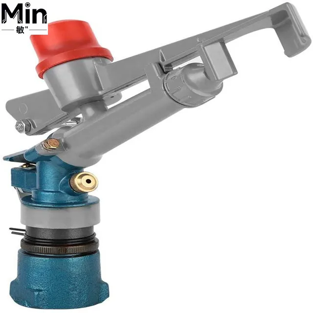 Adjustable Zinc Alloy Garden Sprinkler Lawn Irrigation System Watering Tool for Outdoor Agriculture Yard