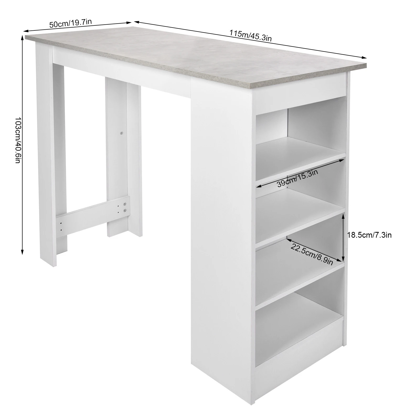 Mesa de centro Suministros para el hogar Mesa de centro de escritorio con espacio de almacenamiento múltiple para el hogar Sala de estar Restaurante