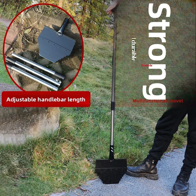 Trapezoidal Blade Snow Shovel Farm Ranch Livestock Ditch Cleaning Spade Agricultural Manure Removal Snow Cleaning Scraper
