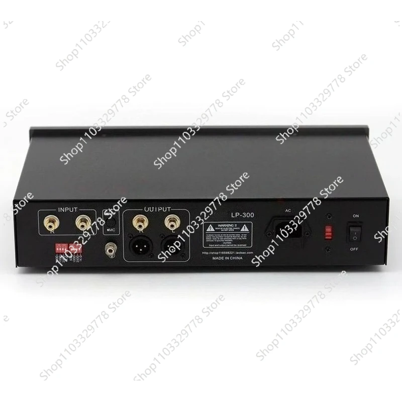 Dual-purpose vinyl phono amplifier LP300 has strong resolving power and rich details. gain: MM 240 times, MC 2000 times