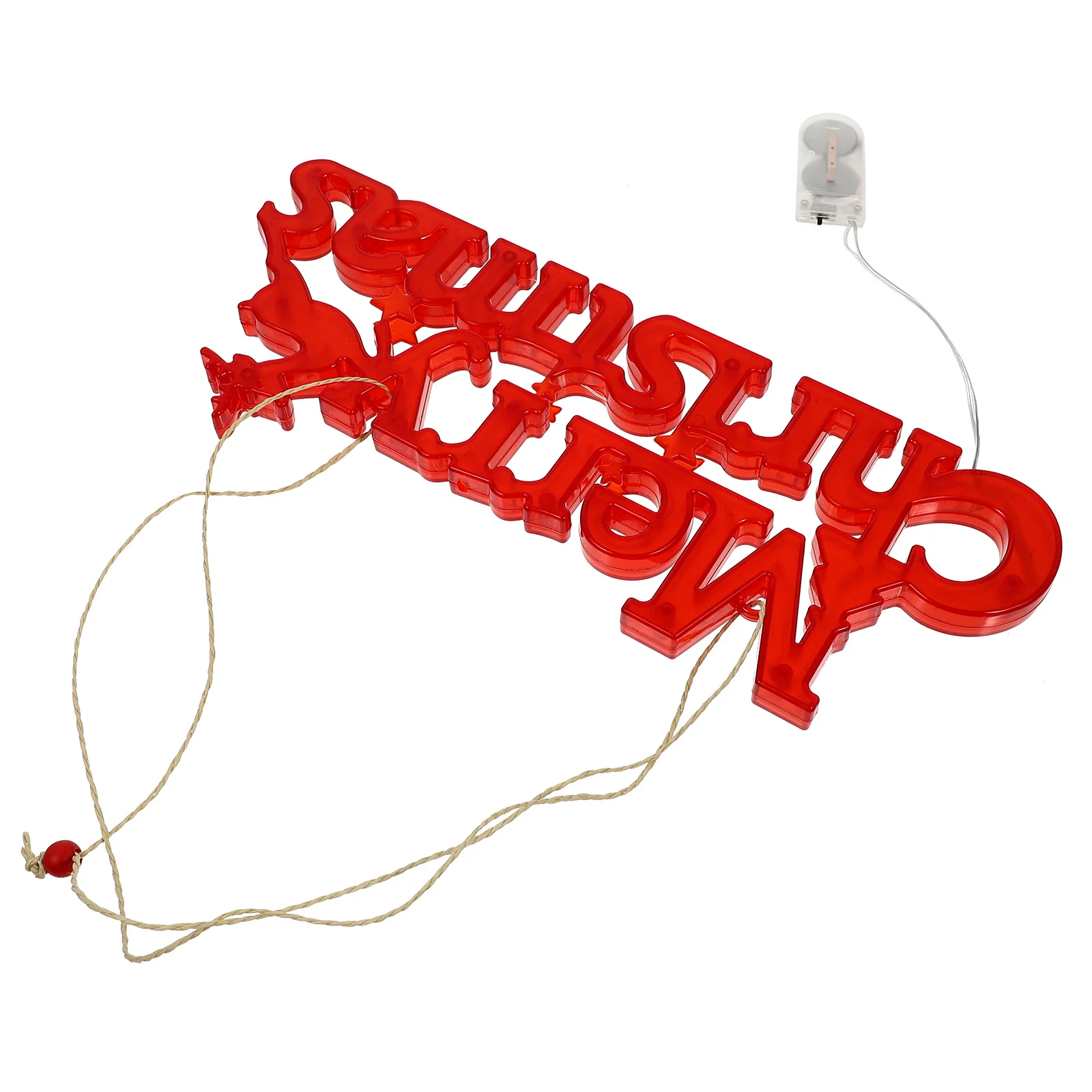 عيد الميلاد جارلاند رسالة ضوء مجلس شنقا الزخرفية ضوء عيد الميلاد إكليل مصباح للمنزل حديقة الطرف الديكور #3