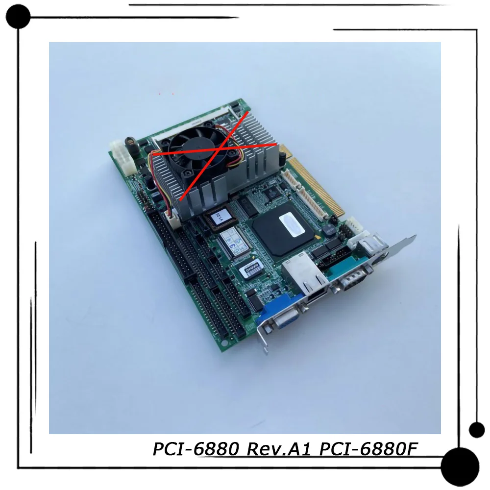 PCI-6880 Rev.A1 Half-Length Embedded Board PCI-6880F For Advantech Industrial Control Motherboard High Quality Fully Tested