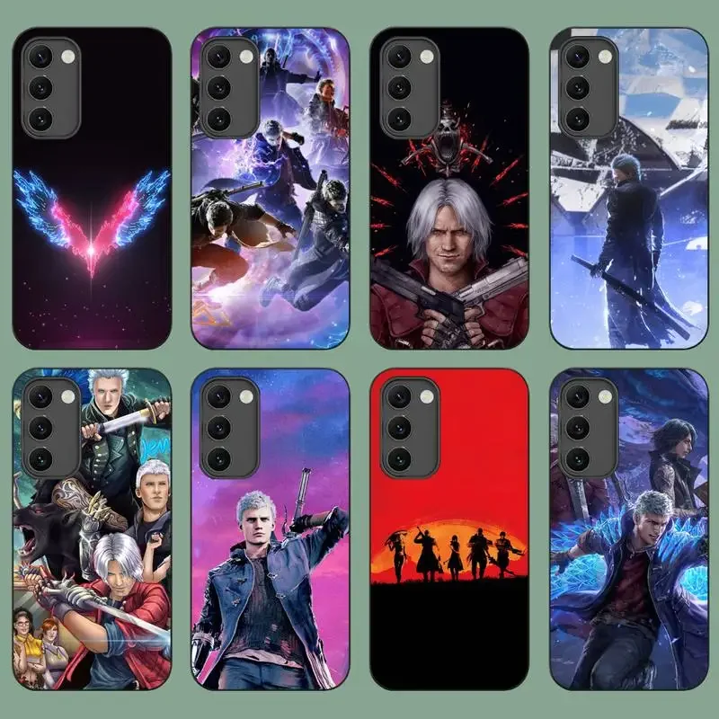 Game D-Devil M-May C-Cry Phone Case For Samsung Galaxy S20 S21  S22 S23 Fe Lite Plus Ultra Note Shell