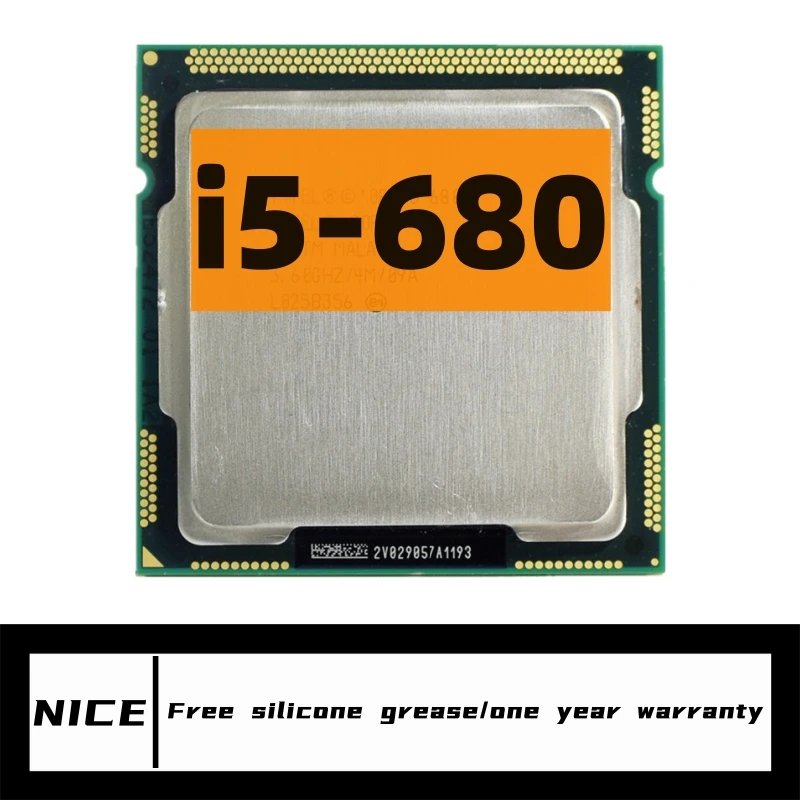 Processador CPU i5-680, i5 680, 3.60ghz, slbtm, lga 1156