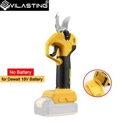 VILASTING Brushless Electric Pruning Shears Garden Tool Pruner With LED Display Cordless Scissors Tree Fit Dewalt 18V BatteryPin