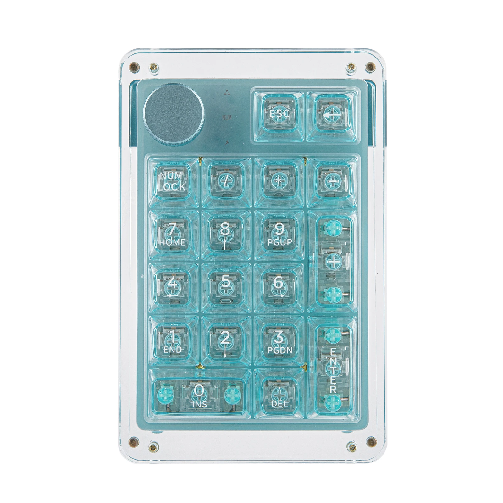 KiiBOOM Phantom 21 Hot-swappable 21 Keys Bluetooth 5.0 Wired & Wireless Mechanical Keypad South-facing RGB LEDs - Image 6