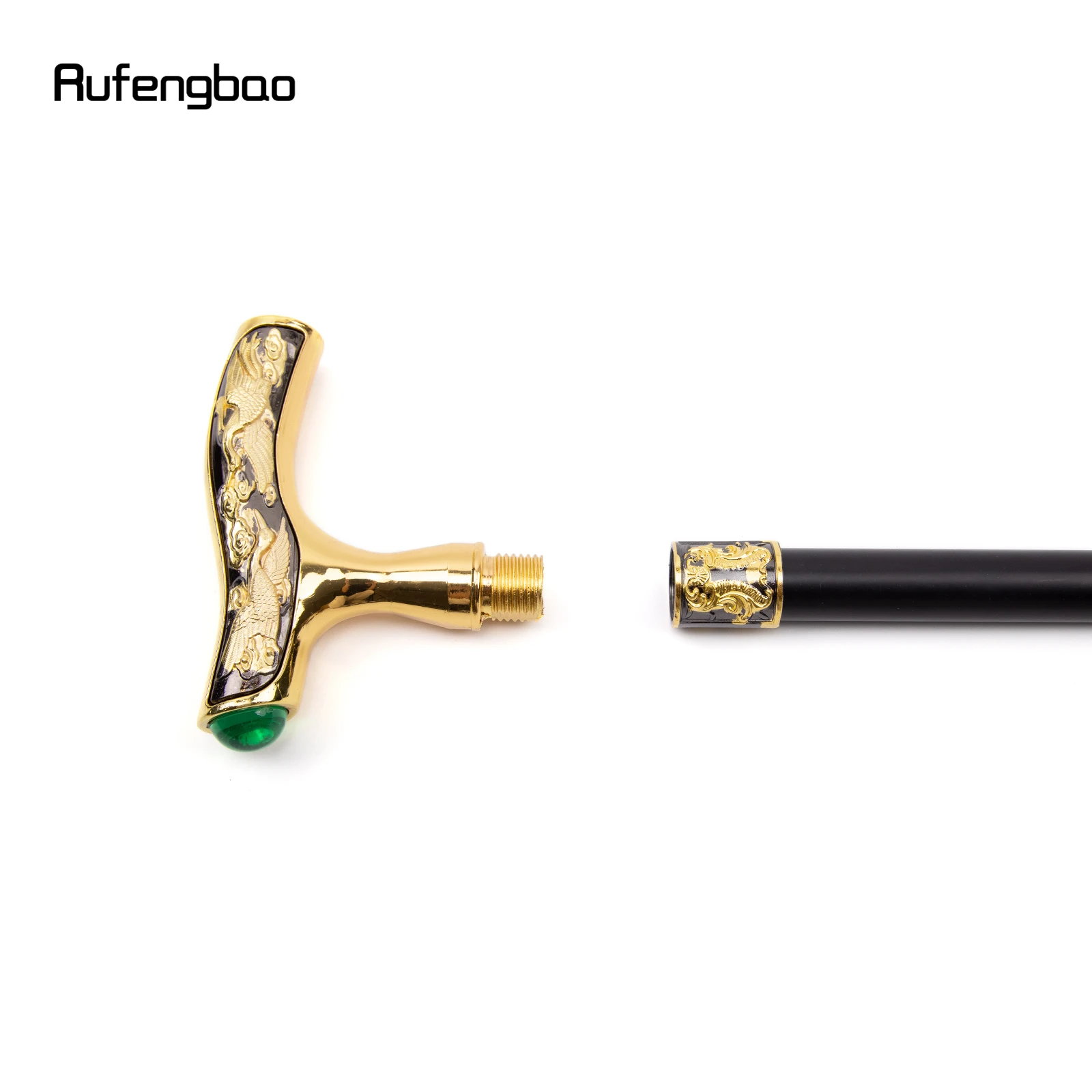 緑の宝石クレーン,杖,ファッション装飾,ウォーキングスティック,シック,エレガント,コスプレノブのかぎ針編み,93cm