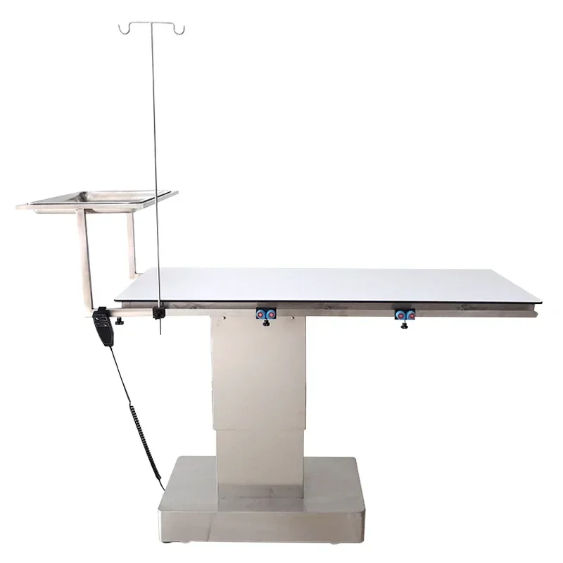 

China Supply Veterinary Hospital Electric Lifting 304 Stainless Steel Surgery Surgical Operation Table