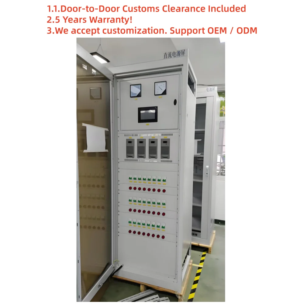 Switching DC UPS Panel with Battery Backup for High Voltage Cabinets and RMU, Metal Enclosed