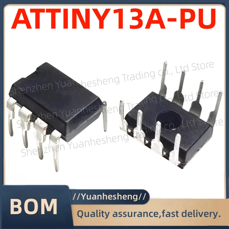 Brand new and original   1PCS -ATTINY13A-PU DIP-8 ATTINY13A ATMEL ATTINY13 13A-PU 8DIP IC