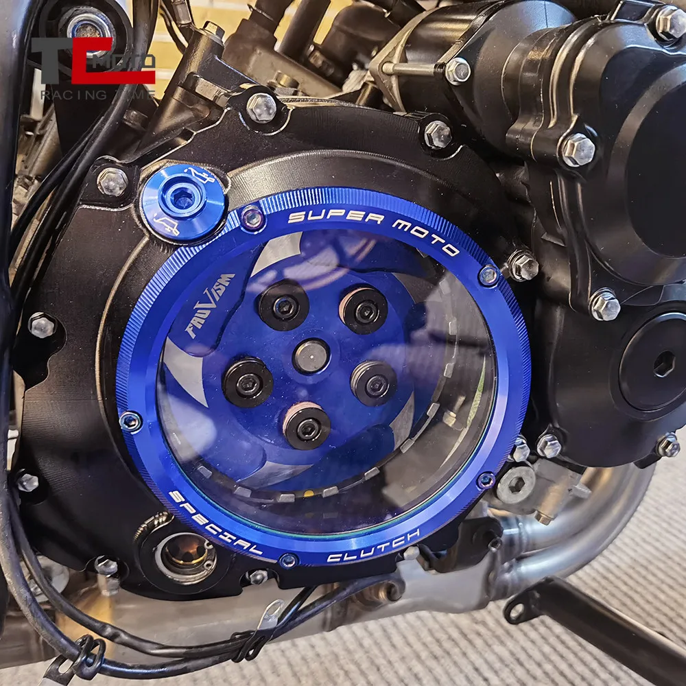 

Clear Clutch Cover For Suzuki GSX-S 750 GSXS GSX-S750 GSXS750 2005-2023 Engine Guard Protector