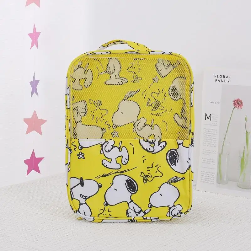 New Kawaii Sanrio Hello Kitty Mymelody Little Twin Stars Storage Shoe Bag Three Layer Shoe Storage Bag Cartoon Christmas Gift