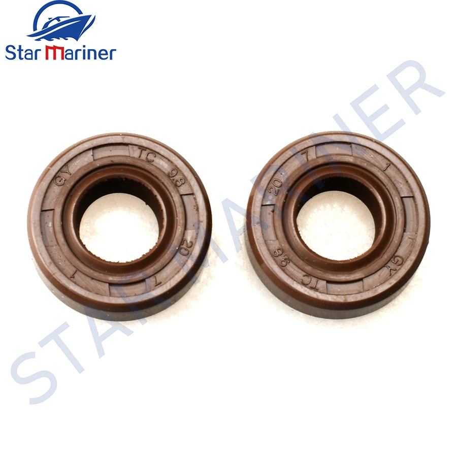 93101-09M42 Oil Seal 9.8x20x7MM For Yamaha Outboard Motor 3HP 6L5 model 93101-09M42-00 boat engine parts