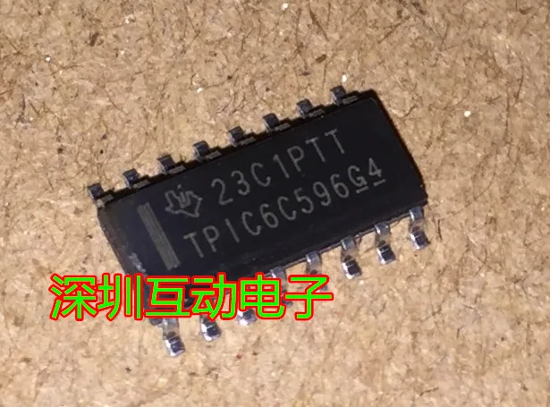 Free shipping   TPIC6C596 TPIC6C596DR TPIC6C596G4 6C596      10PCS
