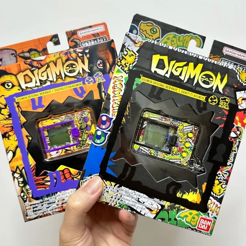 

Original Bandai Digimon Adventure Digivice Agumon Digital Monster Raising Device Virtual Pet Portable For Anime Fans Toy Gift