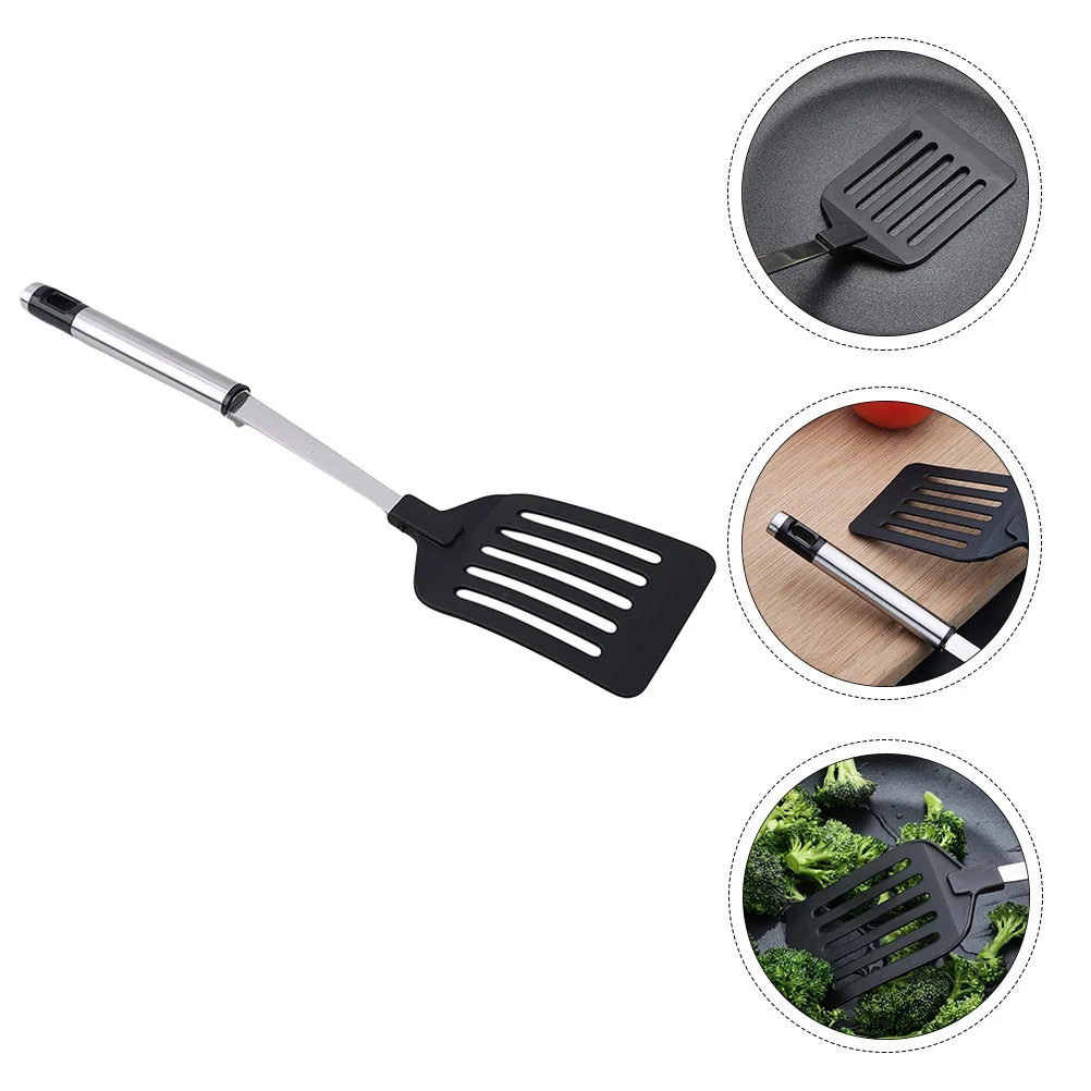 

2 pcs Steel Turner For Non-Stick Pan Turner For Non-Stick Pan Household Spatula Kitchen Cooking Tools Restaurant Kitchenware