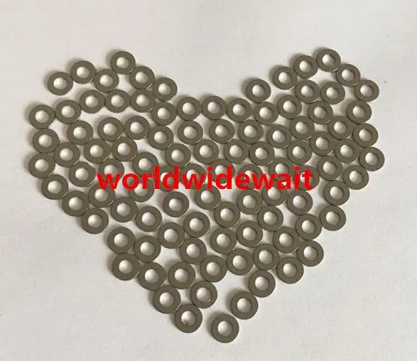 100x Stainless Steel Back-Up Flat Washer 3mm x 6mm x 0.3mm for Pop Rivet