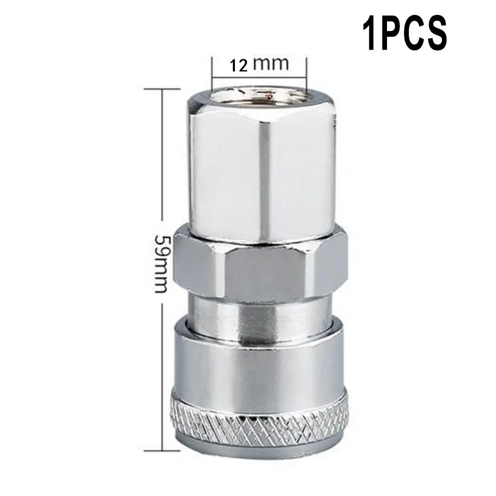 Air Compressor Pneumatic Connector Quick Hose Silver Socket Fittings Iron Galvanized PM PP Pneumatic Connector - view 5