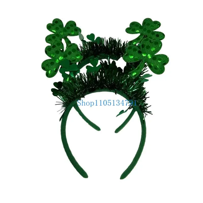 

98-километровая повязка на голову в стиле Святого Патрика, аксессуары для головы для празднования Национального дня Ирландии
