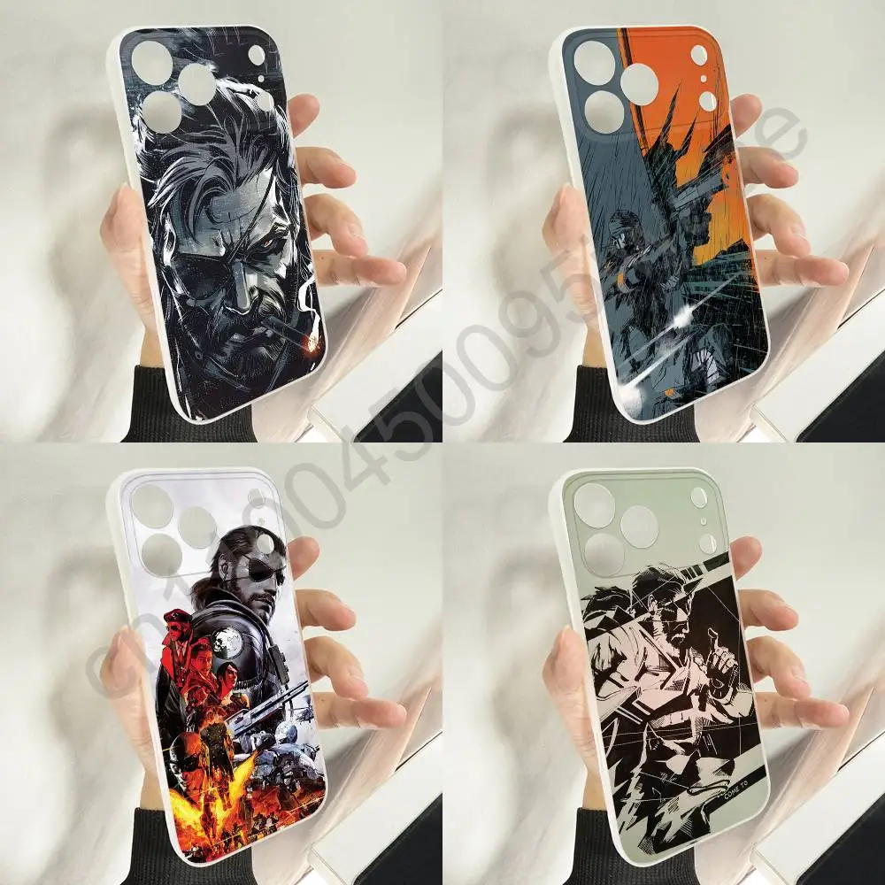 

Game M-Metal Gear Solid Phone Case For iPhone 11,16,15,14,13,17,12,Plus,E,Air,Mini,Pro,Max Magnetic Magsafe Soft Cover