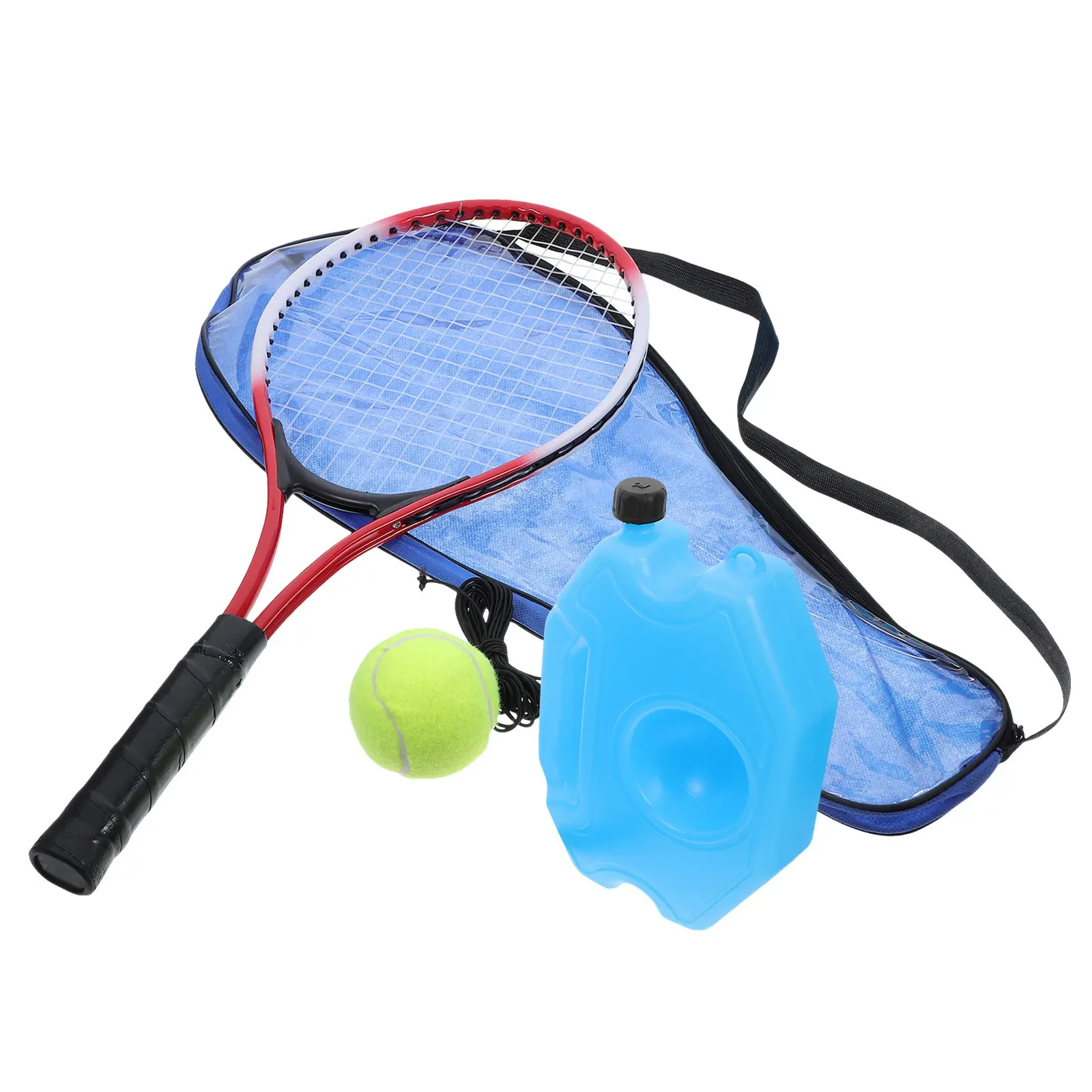 

1Set Tennis Rebound Trainer Equipment Premium Carbon Fiber Iron Construction Reflex Coordination Training Kit for Children