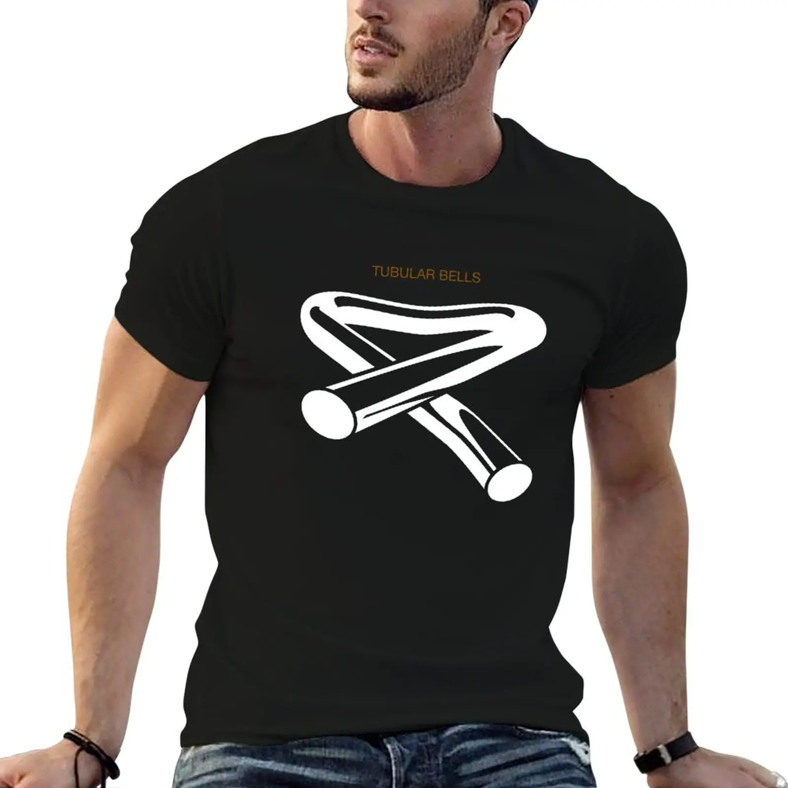 Camiseta Tubular Bells - Mike Oldfield, camiseta de hombre, camiseta de algodón de verano, camiseta de hombre, camiseta de algodón pesado