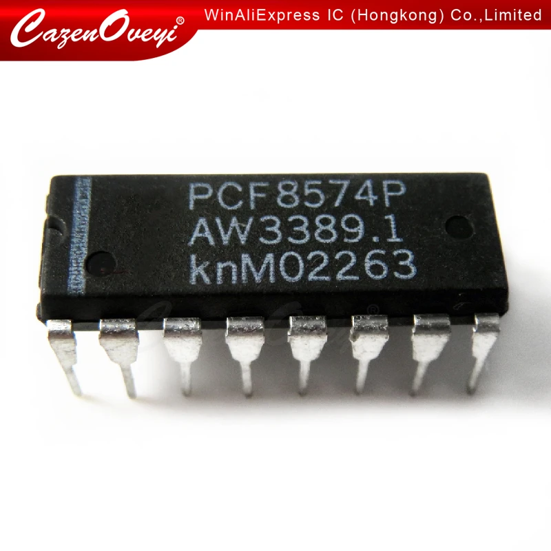 5pcs/lot PCF8574AP PCF8574P PCF8574 DIP-16 new and original In Stock