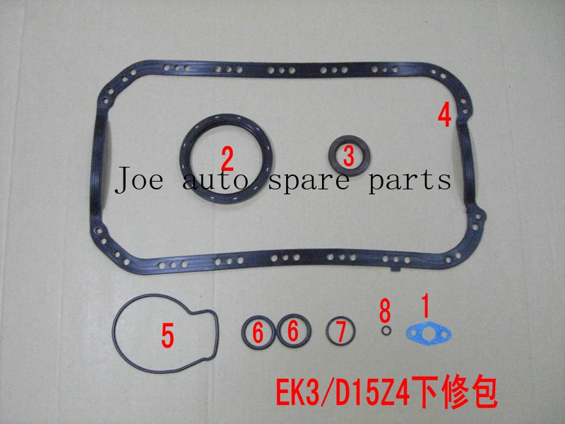 D16Y7 D14Z1 D15Z3 D16W1 Engine Full Gasket Set kit for Honda CR-V II/EDIX /STEPWAGON 1.4 1.5 1.6  00-2006 06110-P2A-030 52151000