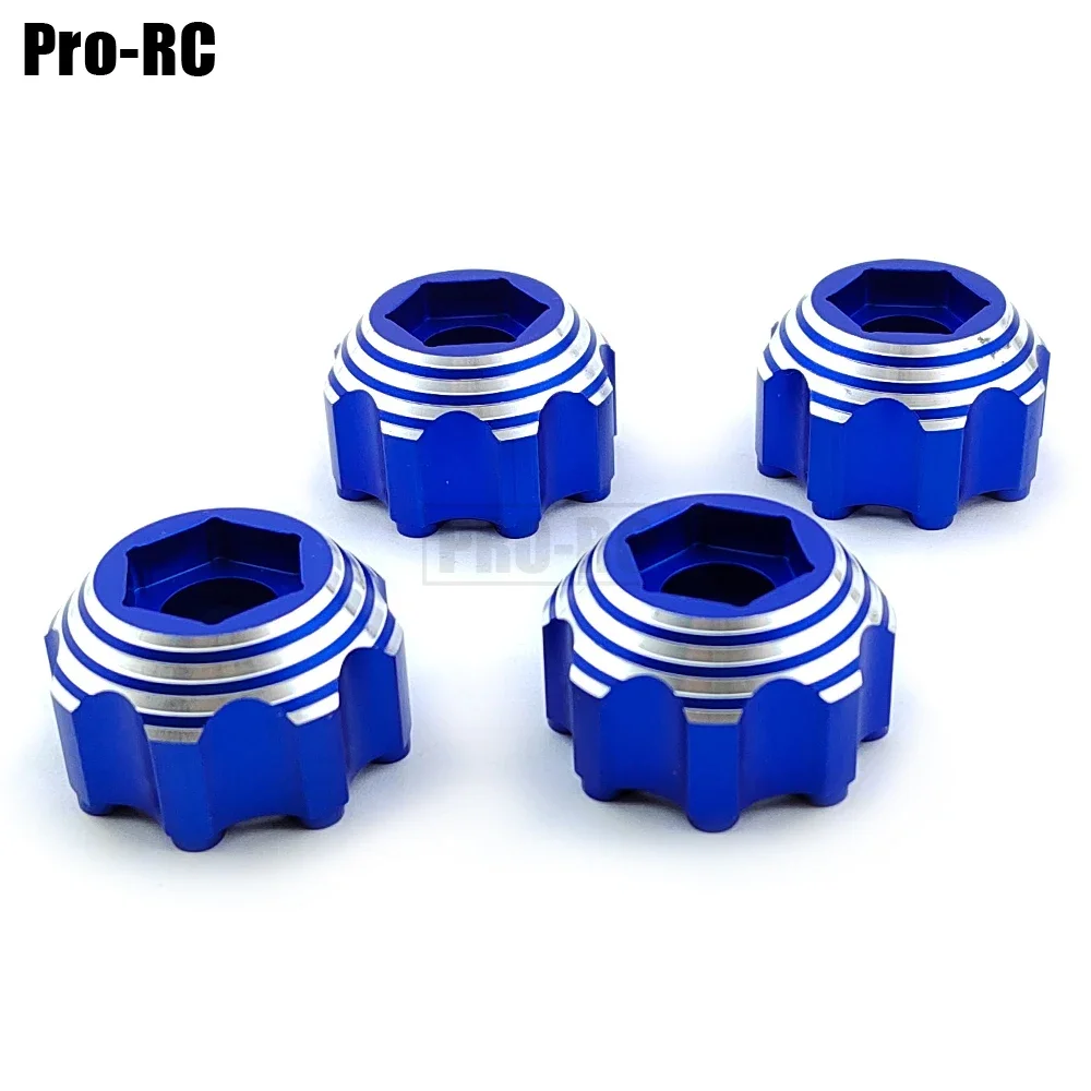 3.8 Polegada 8x32 a 17mm roda hex adaptador liga de alumínio 7075 para pl linha 1/8 série pneus peças atualização