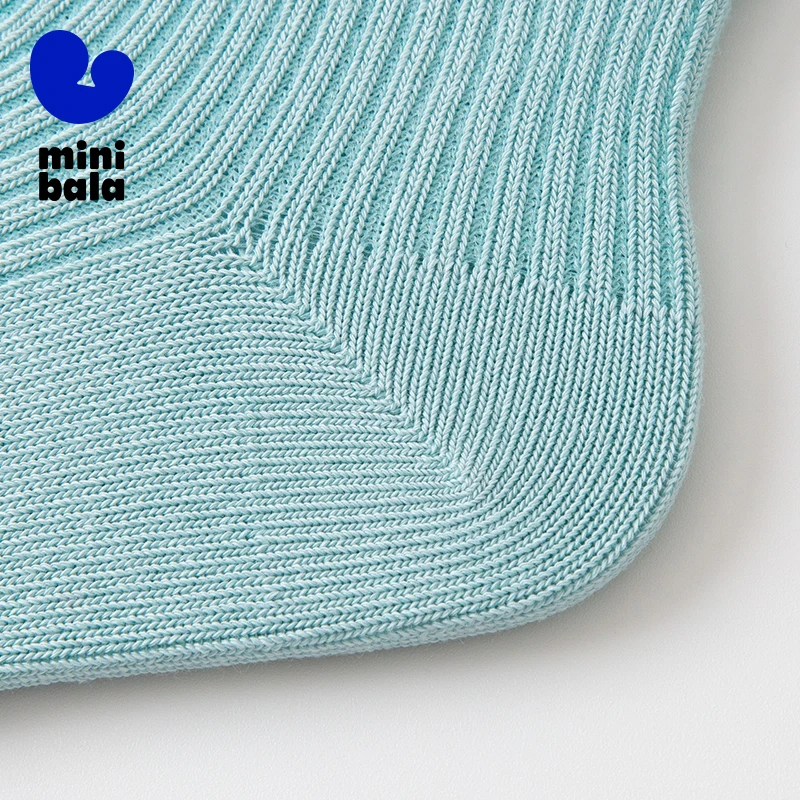 Mini Bala Unisex Kinder Frühlingsversion Baumwolle-elastische und atmungsaktive Socken Babysocken mit niedlichem Design