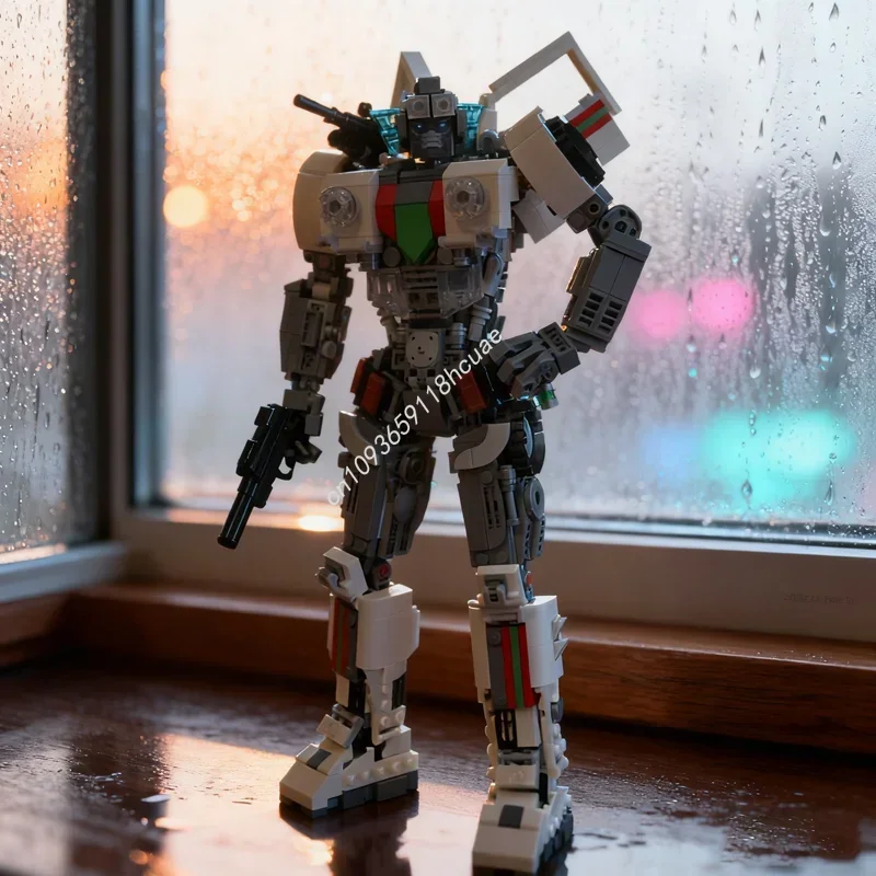 

892pcs MOC Wheeljack Transformers Iconsed Model Building Blocks Construction Creative Idea Christmas Gift Education Toy Brick
