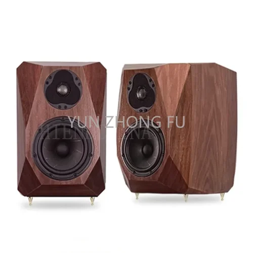 ミッドウーファーブックシェルフスピーカー、ブックシェルフスピーカー、d3、デュアル周波数、hifi 6.5レバー、120w 8Ω 感度、89db、SBH-04