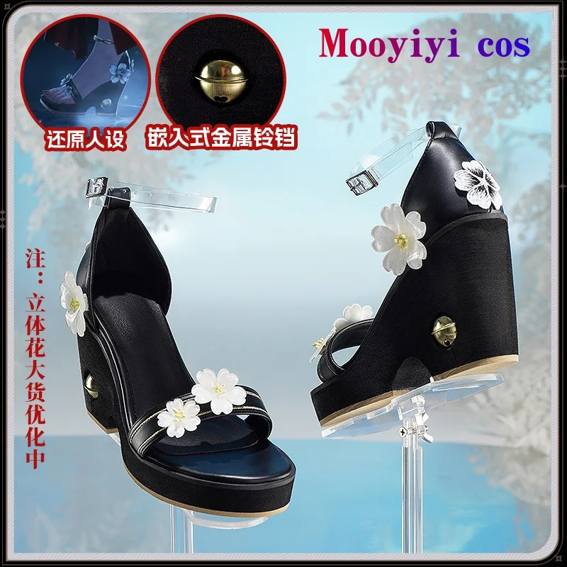 

2026 Game Wuthering Waves Hiyuki Cosplay Shoes Halloween Christmas Role Playing Party Comic costume Mooyiyi cos Cute Shoes