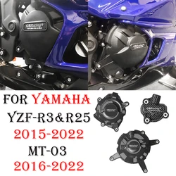 Engine Cover Protection For YAMAHA YZF-R3 R25 2015-2022 & MT-25 MT-03 2016-2022 Engine Cover