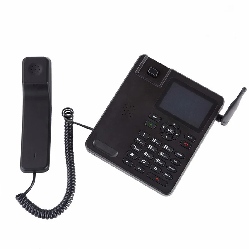 YYHC Hot sale  4G VOLTE cordless telephone With High Quality  Black color Fixed Wireless Desktop Landline home use phone