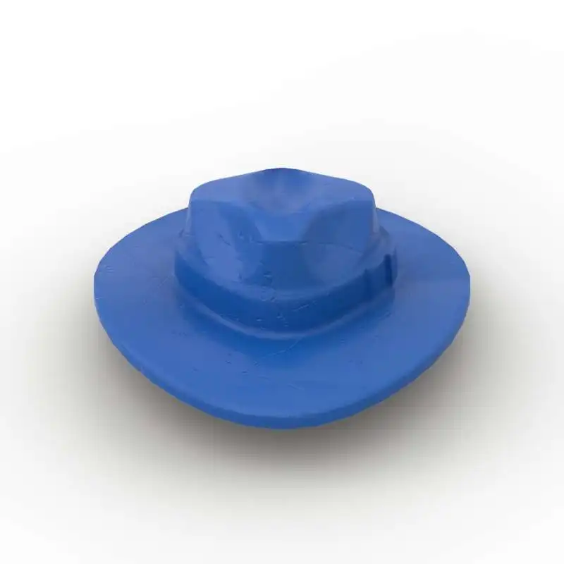 MOC 10 pièces pièces briques 61506 Fedora couvre-chef chapeau blocs de construction ensemble figurines assembler particules bricolage jouets enfants cadeaux d'anniversaire