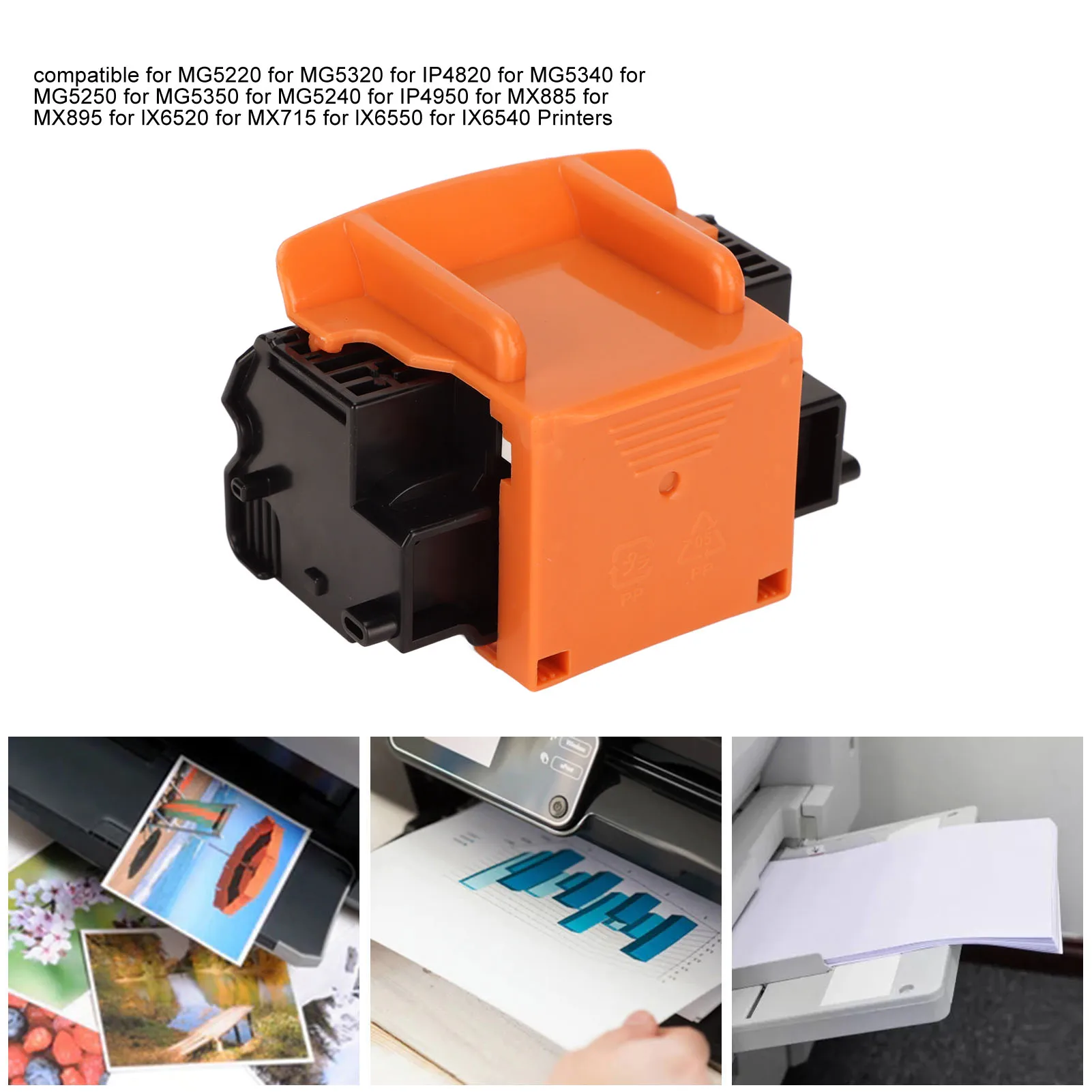 Color Print Head Functional Test ABS Shell Wide Compatible Print Head Easy Installation for MG5220 for IP4950